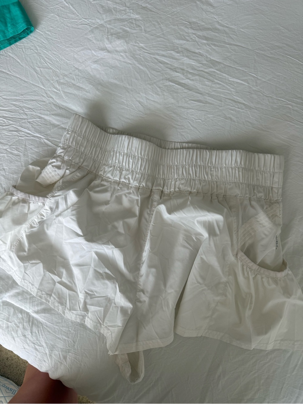 FP Movement by Free People White Athletic Shorts